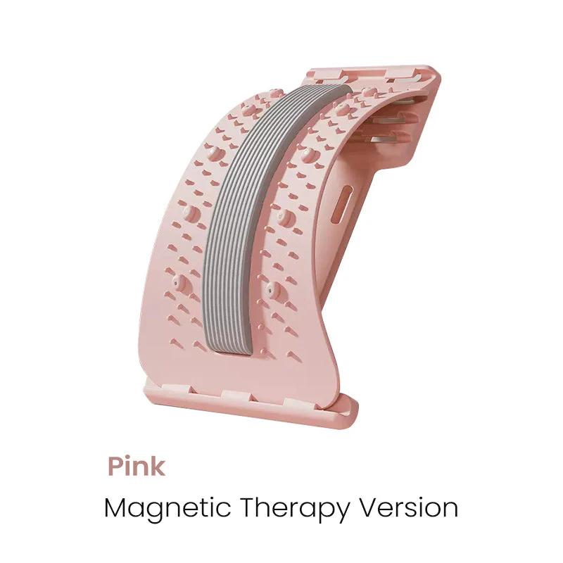 🧲 50% OFF NOW! 🔥 Magnetic Lumbar Stretcher – Acupressure Massage, Portable Design & Relieves Back Pain 🧘♂️✨