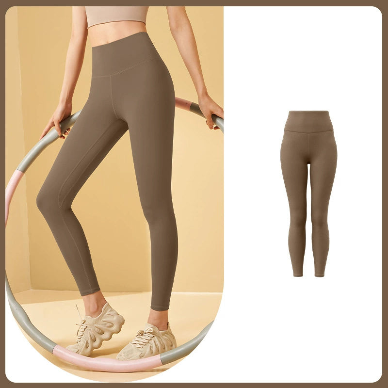 Workout-Leggings mit hoher Taille und Bauchkontrolle