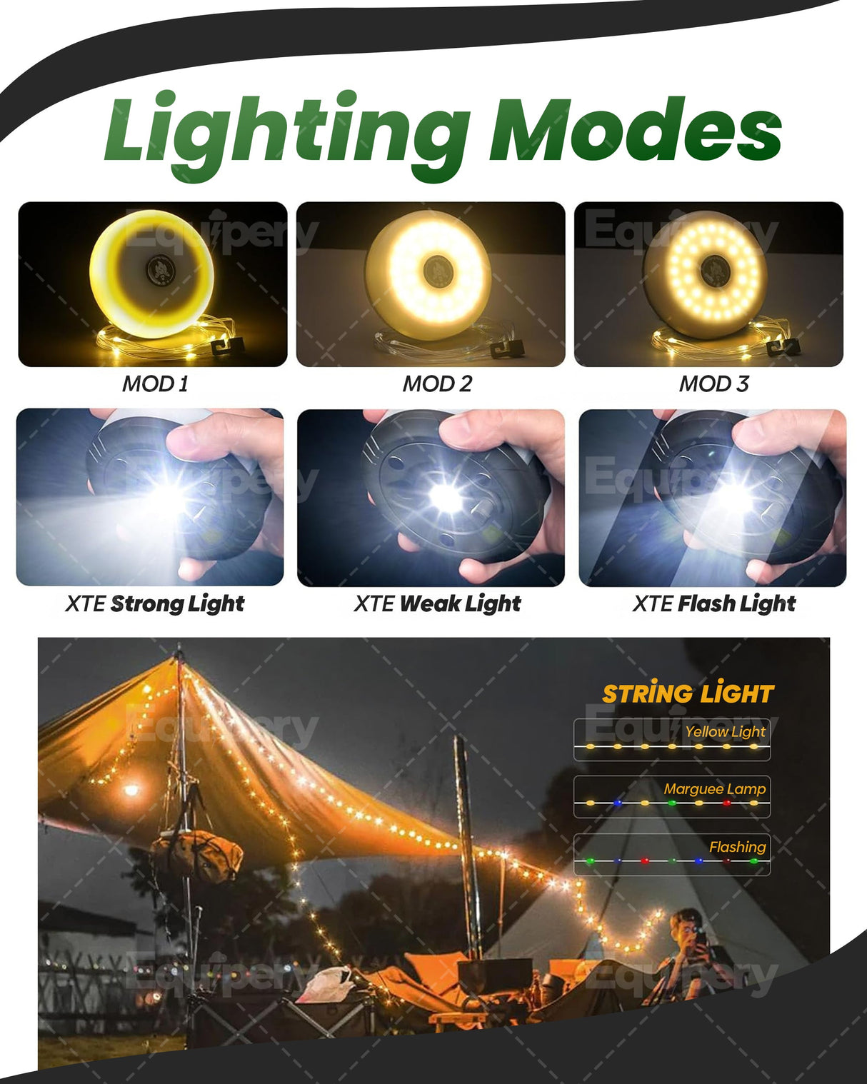 Equipery Multifunction Camp Lamp