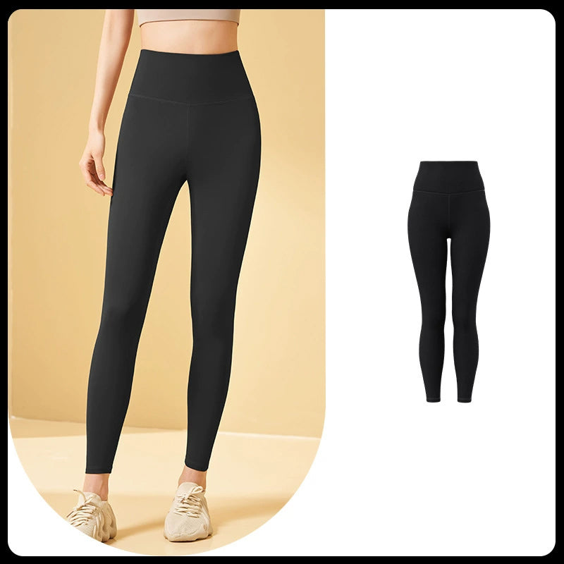 Workout-Leggings mit hoher Taille und Bauchkontrolle