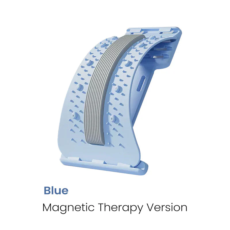 🧲 50% OFF NOW! 🔥 Magnetic Lumbar Stretcher – Acupressure Massage, Portable Design & Relieves Back Pain 🧘♂️✨