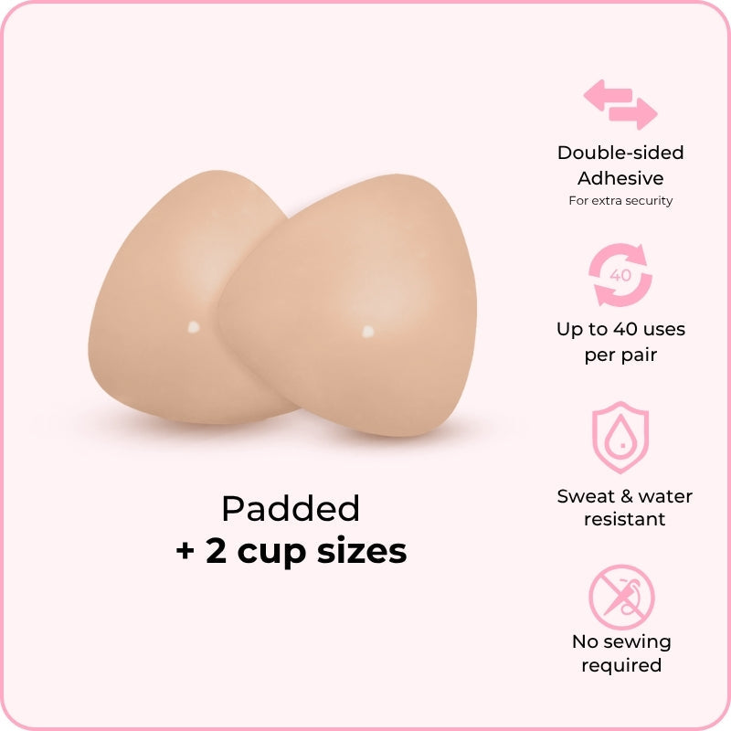 Luster Ultra Boost sticky Inserts- Instant Lift & Boost, Washable & Reusable