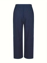 Adrian | Men's Comfortable Linen Pants with Elastic Waistband and Regular Fit-6