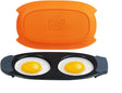 Quick-Heat Microwave Egg Cooker|Poacher|fryer-Multi-Use microwave egg maker for Breakfast Sandwiches