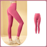 Workout-Leggings mit hoher Taille und Bauchkontrolle