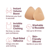 Luster Ultra Boost sticky Inserts- Instant Lift & Boost, Washable & Reusable