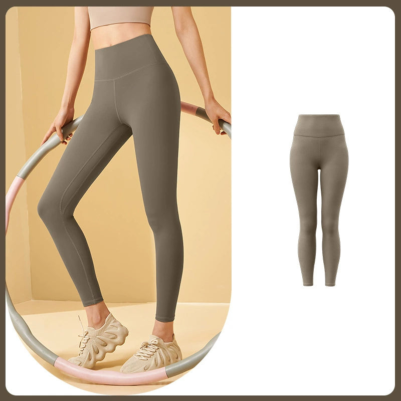 Workout-Leggings mit hoher Taille und Bauchkontrolle