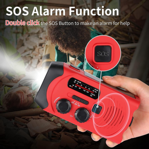 Solar Power Emergency Radio Kit