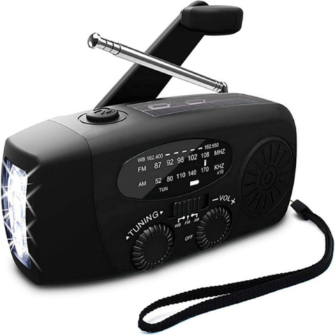 Solar Power Emergency Radio Kit