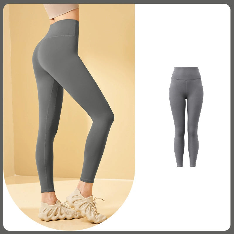 Workout-Leggings mit hoher Taille und Bauchkontrolle