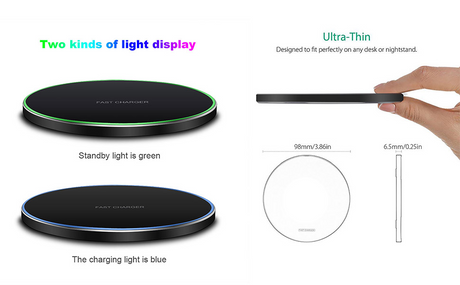 30W Snelle Draadloze Oplaadpad | Premium USB C Oplaadkabel MagSafe Oplader voor Apple iPhone, Samsung & Android - Snelle Draadloze Oplaadpad