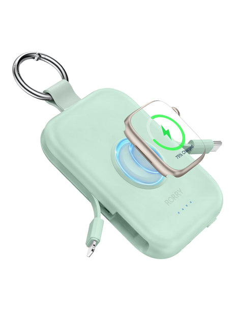RORRY D2-5000mAh Portable Charger Keychain Power Bank