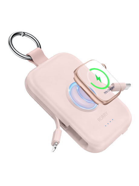 RORRY D2-5000mAh Portable Charger Keychain Power Bank