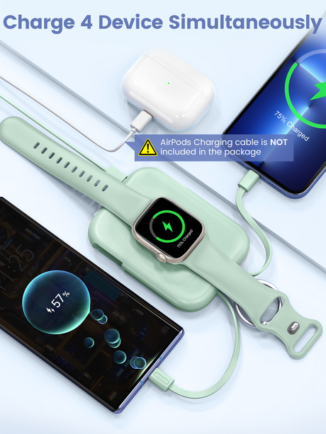 RORRY D2-5000mAh Portable Charger Keychain Power Bank