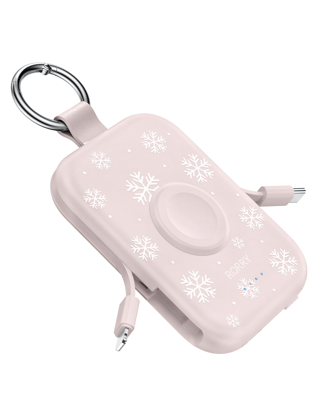 RORRY D2-5000mAh Portable Charger Keychain Power Bank