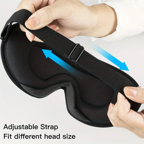 3D Sleep Mask with Noise Ear Plug