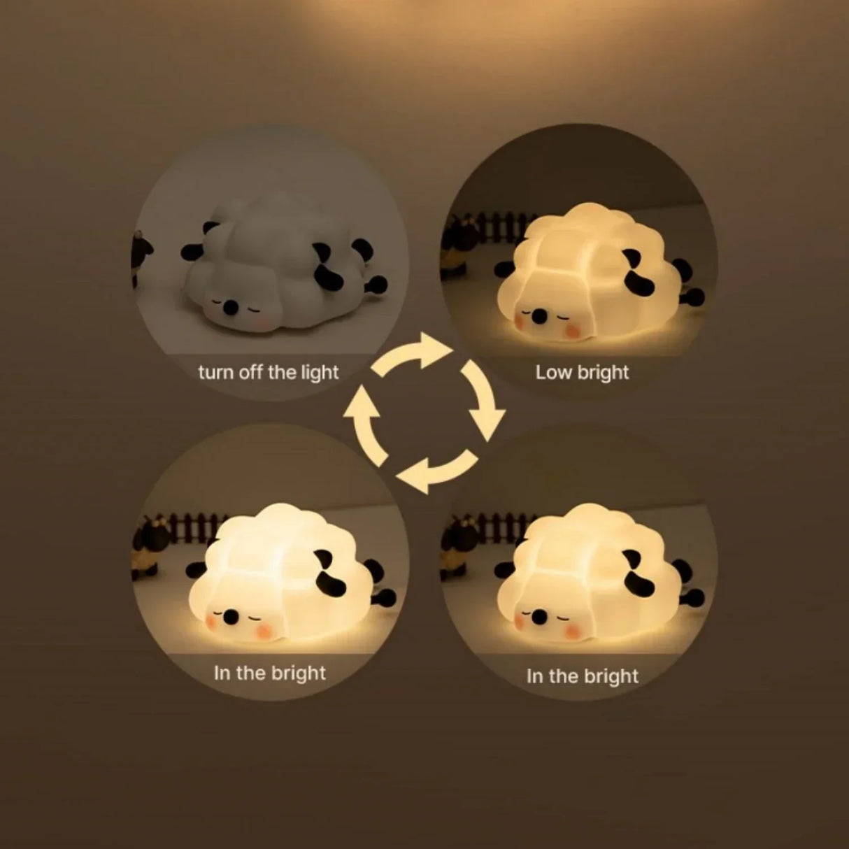 GlowPals™ Animal-Shaped LED Night Lights