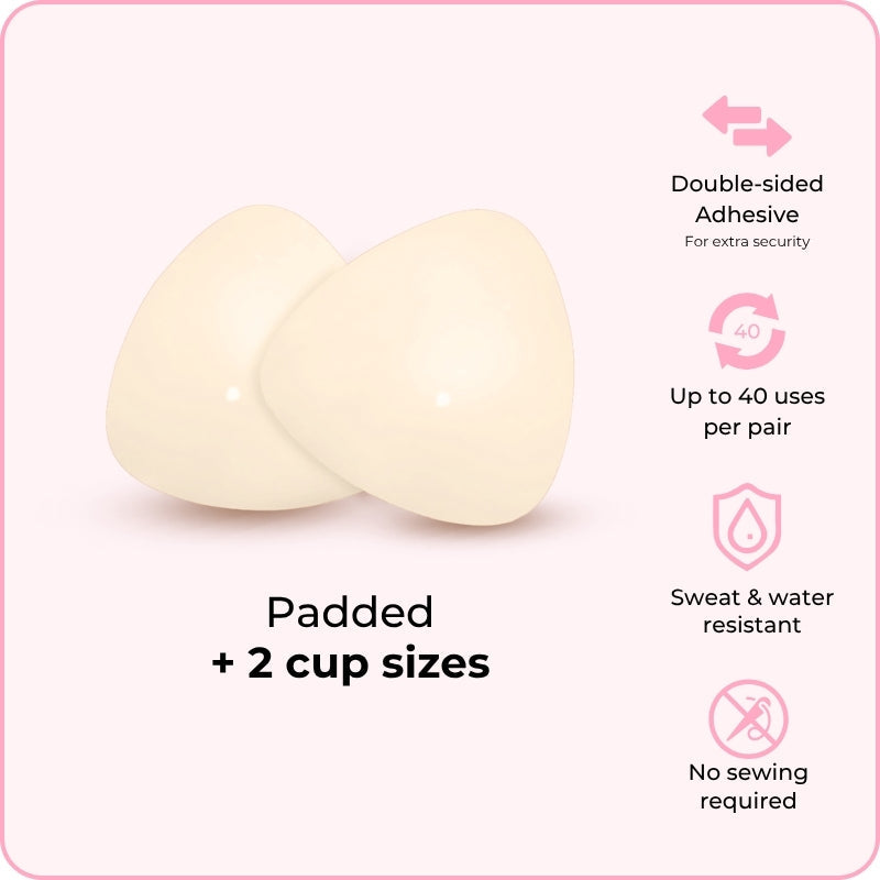 Luster Ultra Boost sticky Inserts- Instant Lift & Boost, Washable & Reusable