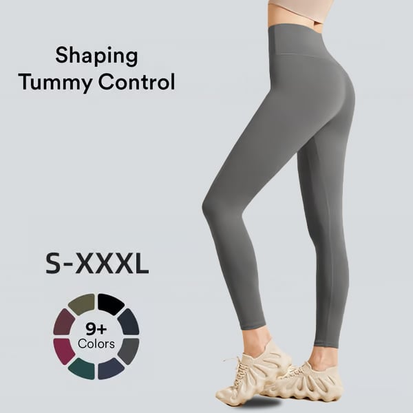 Workout-Leggings mit hoher Taille und Bauchkontrolle