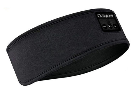 CozyBand Wireless Headband Headphones - Black Version
