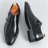 Buckle Monk Classic Retro Shoes