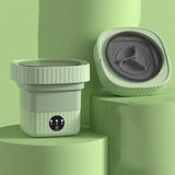 EcoWash - Effektiv & Hopfällbar Mini Tvättmaskin