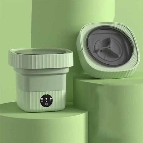 EcoWash - Effektiv & Hopfällbar Mini Tvättmaskin