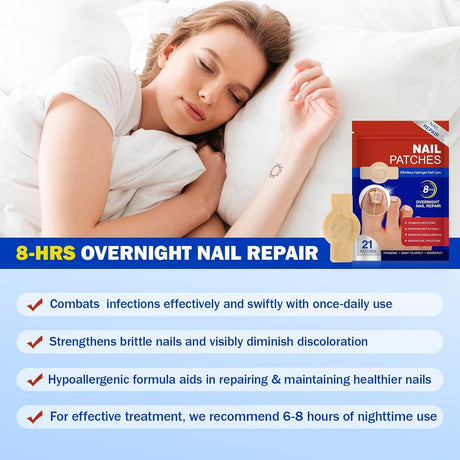 🔥Buy 1 Get 1 Free🔥Nail Repair Patches for Stronger, Healthier, and Beautiful Nails