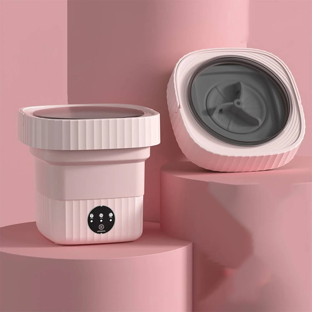 EcoWash - Effektiv & Hopfällbar Mini Tvättmaskin