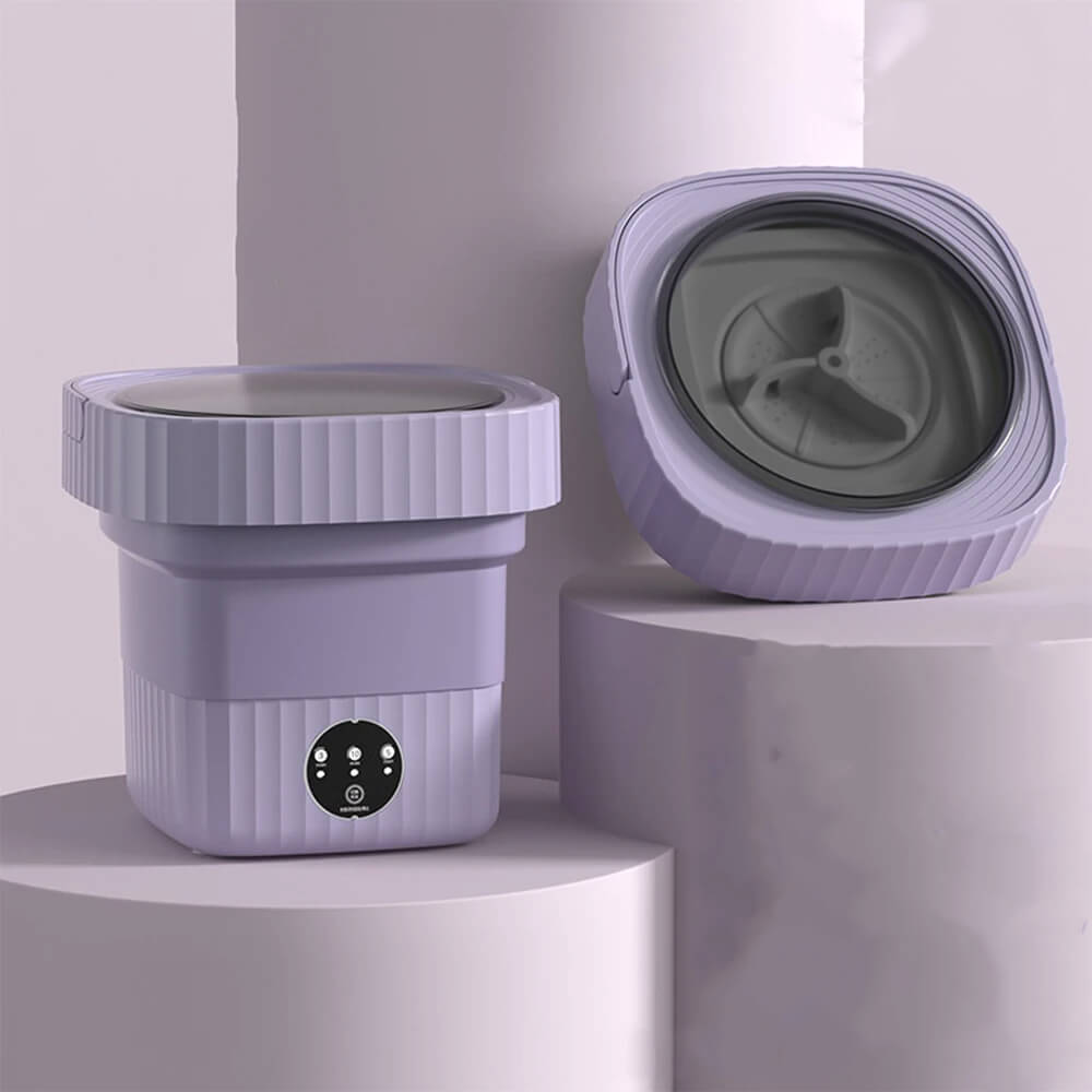 EcoWash - Effektiv & Hopfällbar Mini Tvättmaskin