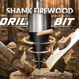 🛠️⚡The Professional Upgrade for Firewood Prep. Durable Drill Set Makes Quick Work of Logs.